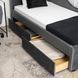 Ліжко оксамитове MEBEL ELITE JONAS Velvet 90x200 Беж