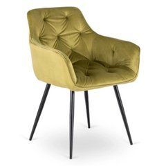 Стілець MODESTO Mebel Elite Фісташка велюр жива фотографія