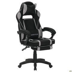 Кресло геймерское VR Racer Textile Webster AMF черный/серый реальная фотография