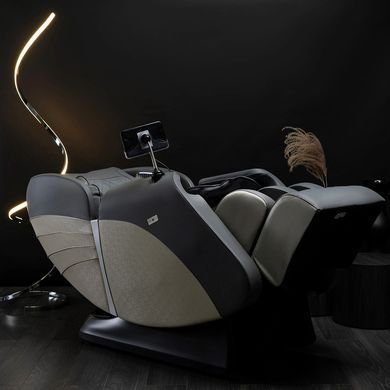 Масажне крісло MEBEL ELITE SX ULTRA PRO екошкіра Сірий