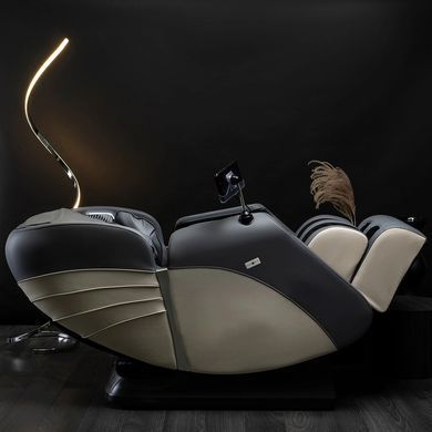 Масажне крісло MEBEL ELITE SX ULTRA PRO екошкіра Сірий