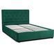 Ліжко CROS Velvet Mebel Elite 140x200 см Зелений