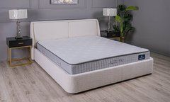 Кровать АФИНА Prestol 160x200 Букле Молочный реальная фотография