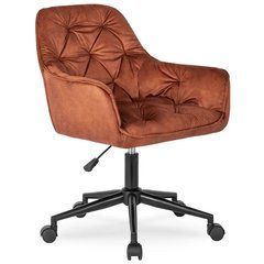 Комп'ютерне крісло MILAN 2 Velvet Mebel Elite Червоний / Чорний жива фотографія