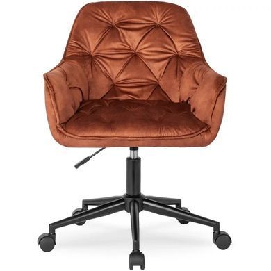 Комп'ютерне крісло MILAN 2 Velvet Mebel Elite Червоний / Чорний жива фотографія