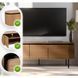 Тумба під телевізор 3-дверна BECK Mebel Elite 160 Дуб