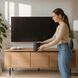 Тумба під телевізор 3-дверна BECK Mebel Elite 160 Дуб