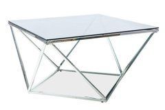 Журнальный столик SILVER A Signal 80x80 реальная фотография