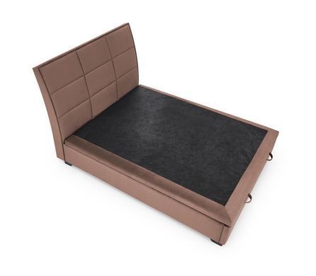 Кровать CONTINENTAL 2 VELVET Halmar 160x200 Бежевий реальная фотография