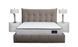 Кровать ТЕАНА Velvet Prestol 180x200 Беж реальная фотография