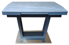 Стіл Розкладний DT 8073 SMALL DAOSUN 100(140)x70 Кераміка Сірий жива фотографія