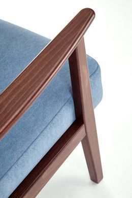 Мягкое кресло HALMAR MILANO 1S &ndash; синий