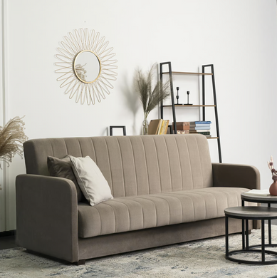 Диван раскладной Porto MEBEL ELITE 198 см Беж