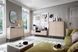 Стол журнальный Perfect Home Моно/Mono с 2 ящиками и черными ножками ML104 Беж песочный