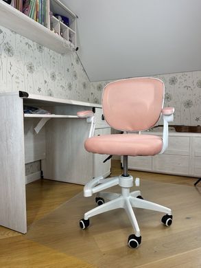 Крісло обертове дитяче OC-939 Perfect Home Україна Рожевий жива фотографія