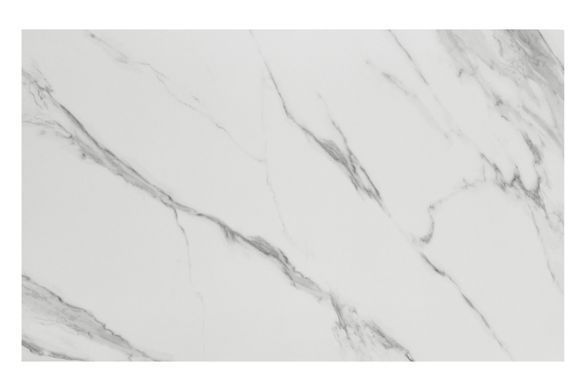 Стол Обеденный LAMBERG CERAMIC Snow White Matt Bjorn 160(240)х90 Белый Эффект Мрамора реальная фотография