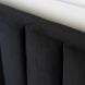 Кровать двуспальная бархатная 160x200 MEBEL ELITE MARI Velvet Черный