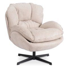 Поворотне крісло ROSA Mebel Elite Cream