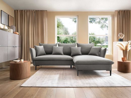 Диван угловой раскладной ГЛОС/GLOSS на ножках Perfect Home Польша