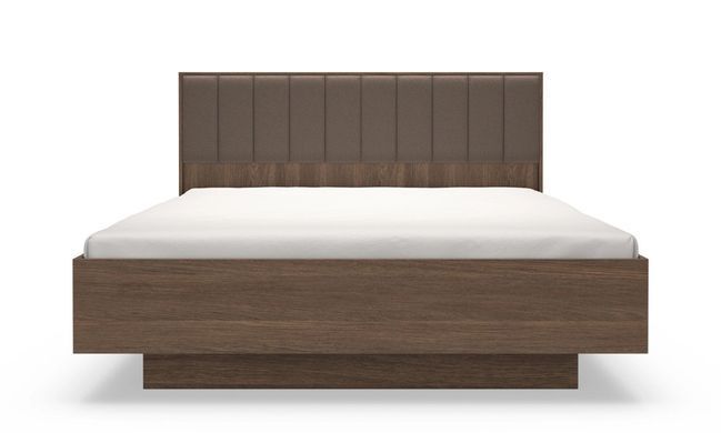 Кровать Амаро/Amaro Prestol 160х200 дуб Dunin + основа под матрас (без подъемного механизма) реальная фотография
