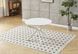 Стіл Обідній ATLAS CERAMIC Snow white Matt (White leg) Bjorn 105(138)х105 Білий Ефект Мармуру