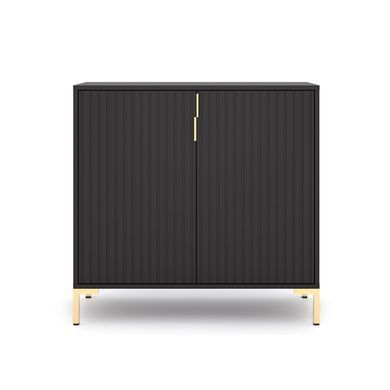 Комод MEBEL ELITE TORELLO 88 Чорний жива фотографія