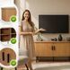 Тумба под телевизор TRISH Mebel Elite 120 Дуб