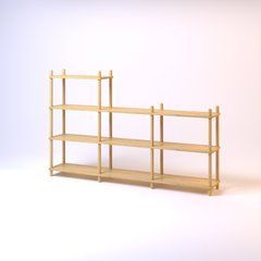 Стеллаж ДАО #10 Lovko Дуб реальная фотография