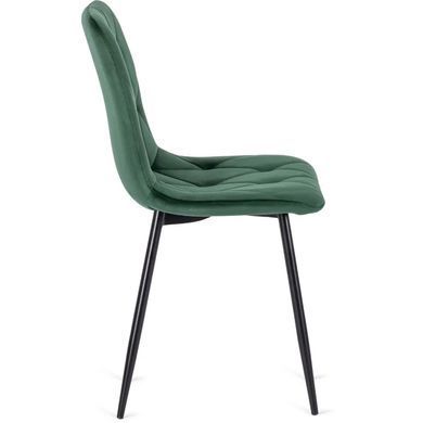 Стул ROBIN Velvet Mebel Elite Зеленый реальная фотография