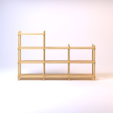Стелаж ДАО #10 Lovko Дуб жива фотографія